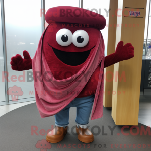 Maroon Steak mascotte...