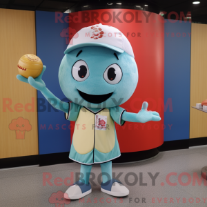 Cyan Fried Rice mascot...