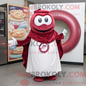 Maroon Bagels maskot...