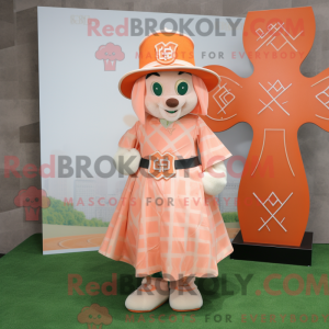 Peach Celtic Cross...
