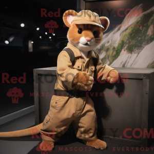 Rust Dormouse mascot...