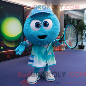 Cyan rakieta tenisowa...