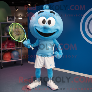 Cyan tennisketcher...
