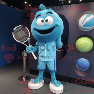 Cyan tennisketcher...