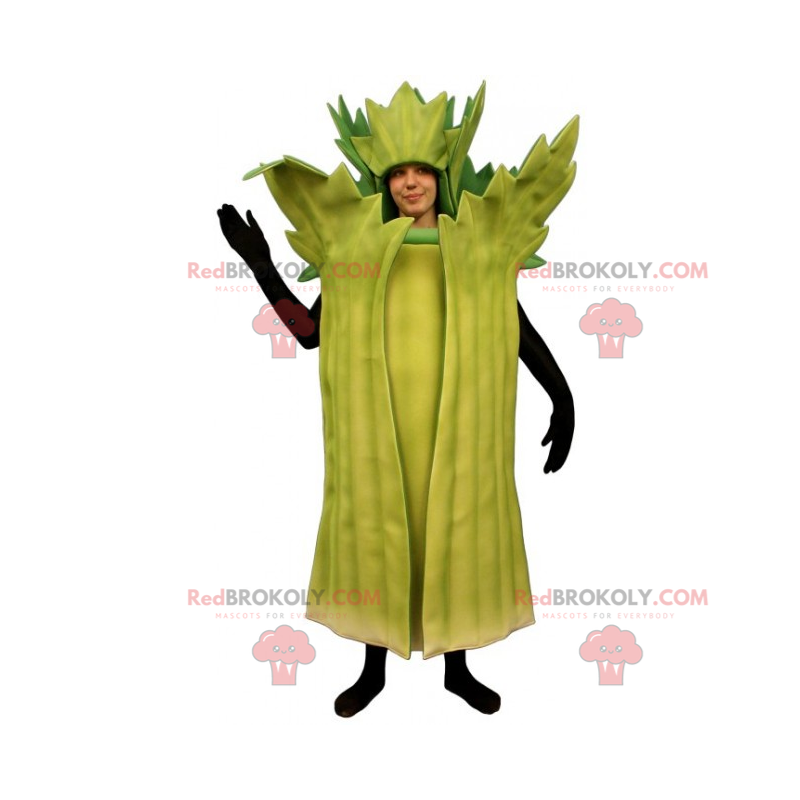 Celery mascot - Redbrokoly.com