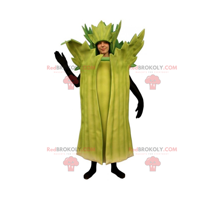Mascotte di sedano - Redbrokoly.com