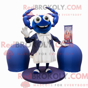Navy Crab mascot costume...
