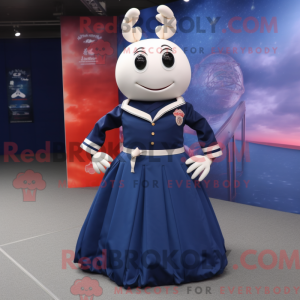 Navy Crab maskot kostume...