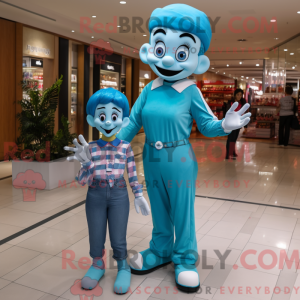 Costume mascotte de Mime...