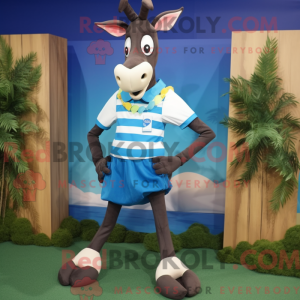 Costume mascotte d okapi...