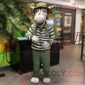 Forest Green Zebra...