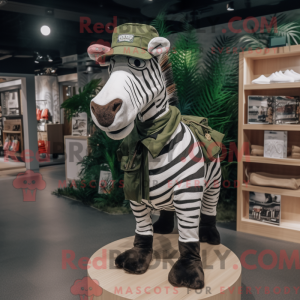Forest Green Zebra...