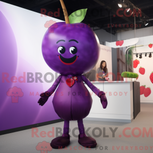 Disfraz de mascota Purple...