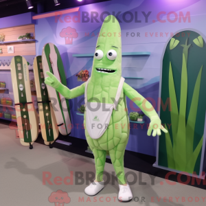 Costume mascotte d asperges...