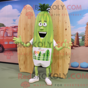 Asperges mascottekostuum...