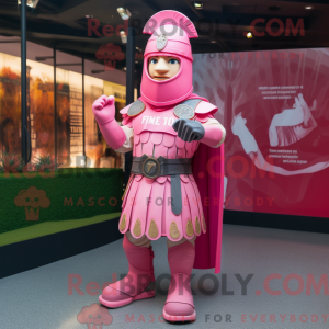Rosa romersk máscara de...