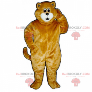 Mascotte gatto con muso bianco - Redbrokoly.com
