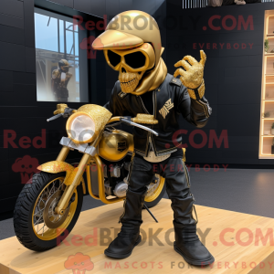 Disfraz de mascota Gold...