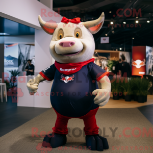 Red Bull-mascottekostuum...