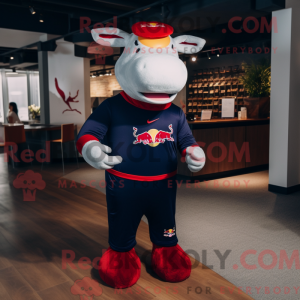 Red Bull mascot costume...