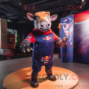 Red Bull máscara de dragão...