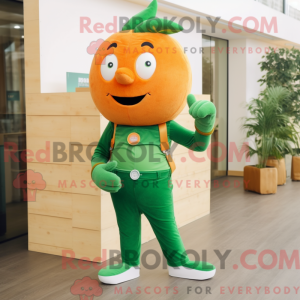 Forest Green Orange maskot...