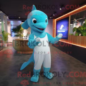 Dolphin mask drakt karaktär...