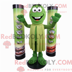 Oliven armband maskot...