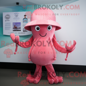 Maskottchenkostüm Rosa...
