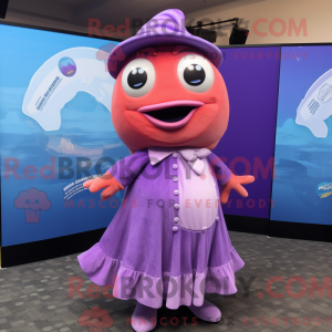 Costume mascotte de saumon...