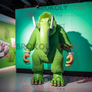 Figura de máscara de mamute...