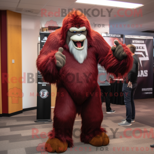 Máscara Maroon Sasquatch...