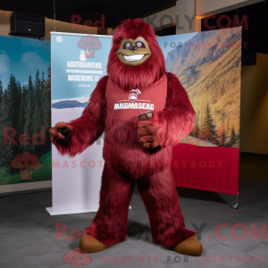 Máscara Maroon Sasquatch...