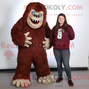 Máscara Maroon Sasquatch...