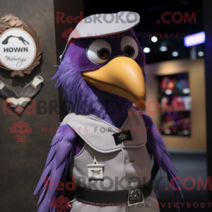 Lavender Crow Maskottchen...
