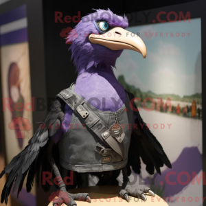 Lavender Crow mascot...