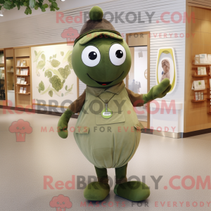 Disfraz de mascota de Olive...