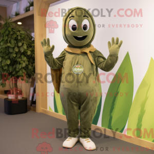 Disfraz de mascota de Olive...