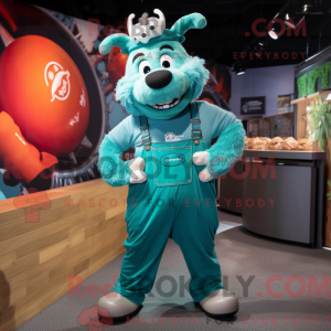 Disfraz de mascota Teal...