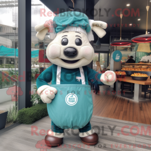 Disfraz de mascota Teal...