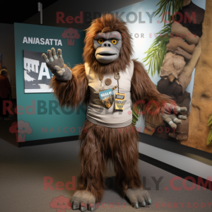 Figura de máscara de...