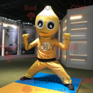 Personaggio mascotte Gold...