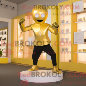 Gold Momentum Maskottchen...