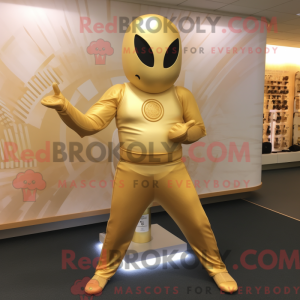 Personaggio mascotte Gold...