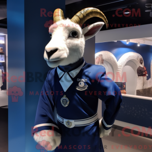 Marinegeit mascottekostuum...