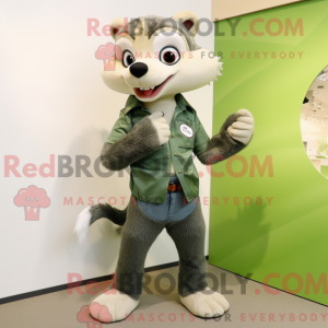 Maskottchenkostüm Olive...