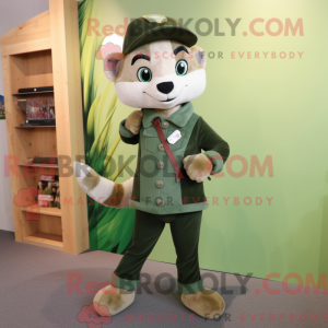Costume mascotte de Ferret...