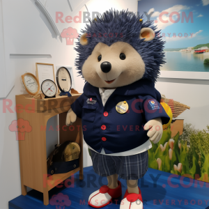 Navy Hedgehog maskot...
