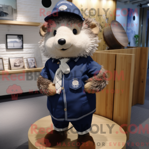 Navy Hedgehog maskot...