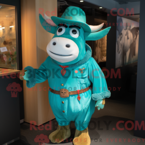 Costume de mascotte de bœuf...
